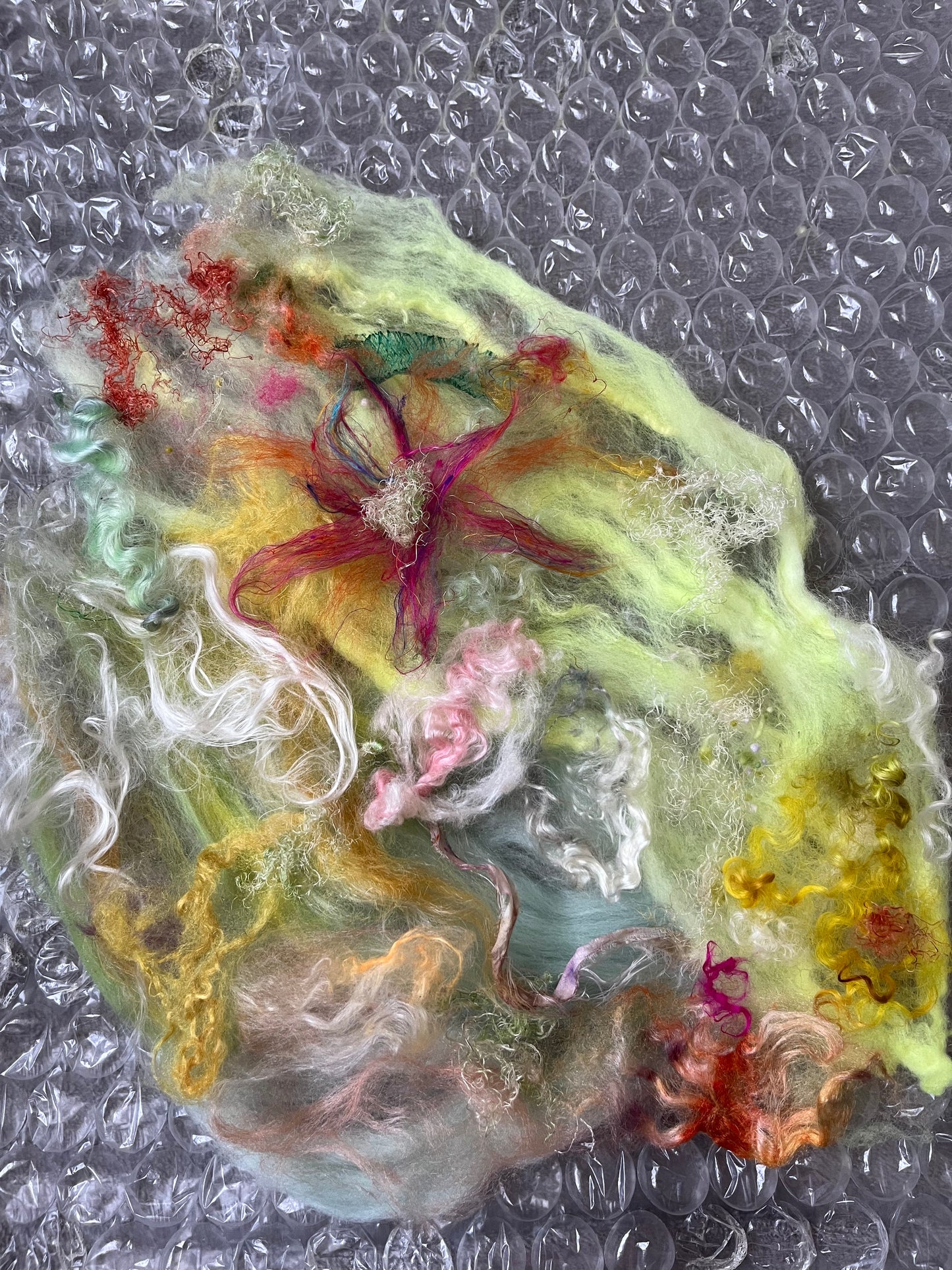 Sundance ҉ 🌅𓇻 Nuno Felted Textile Art