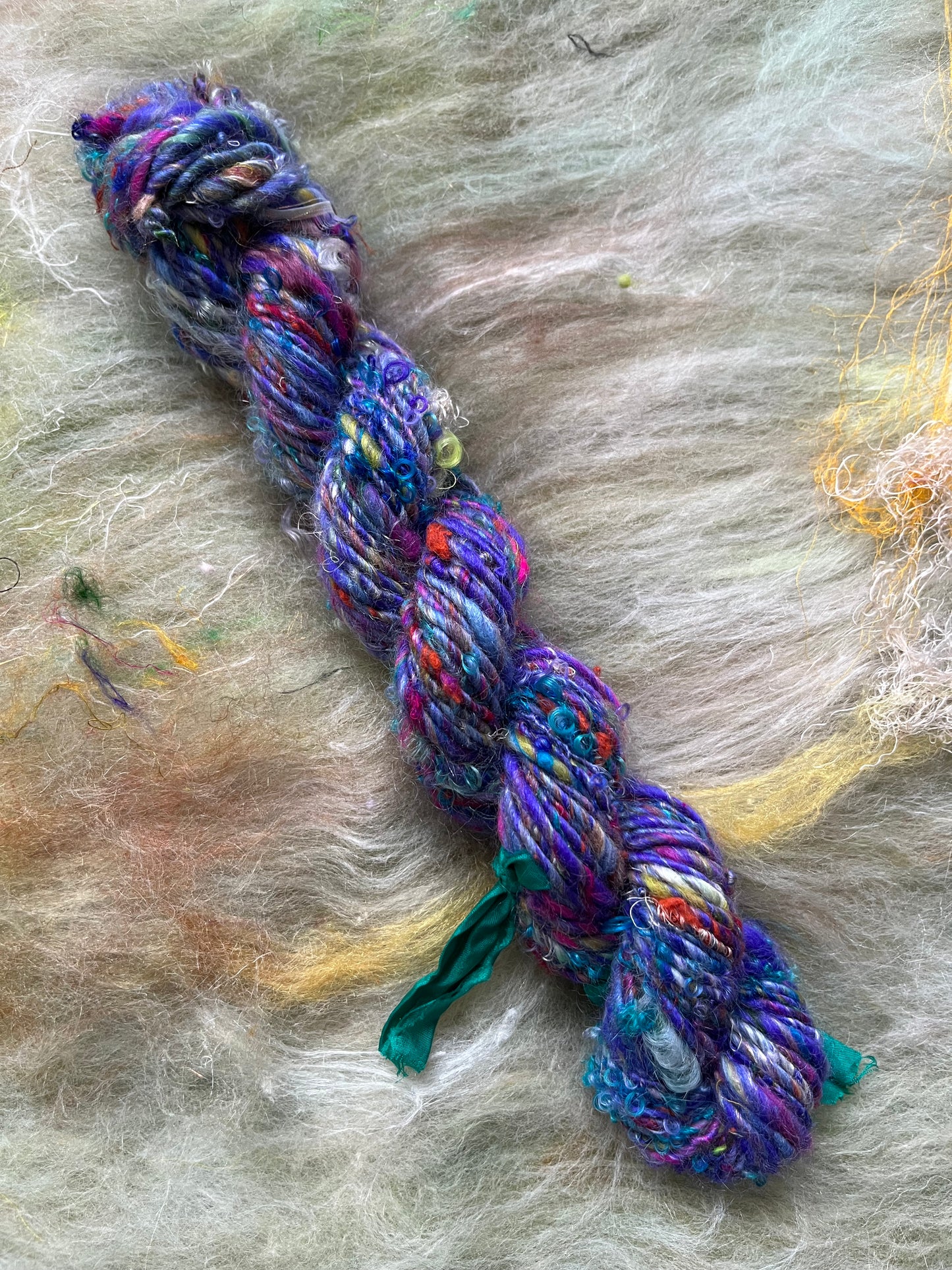 Aurora Borealis ❀ 35g Merino Scrap Blend