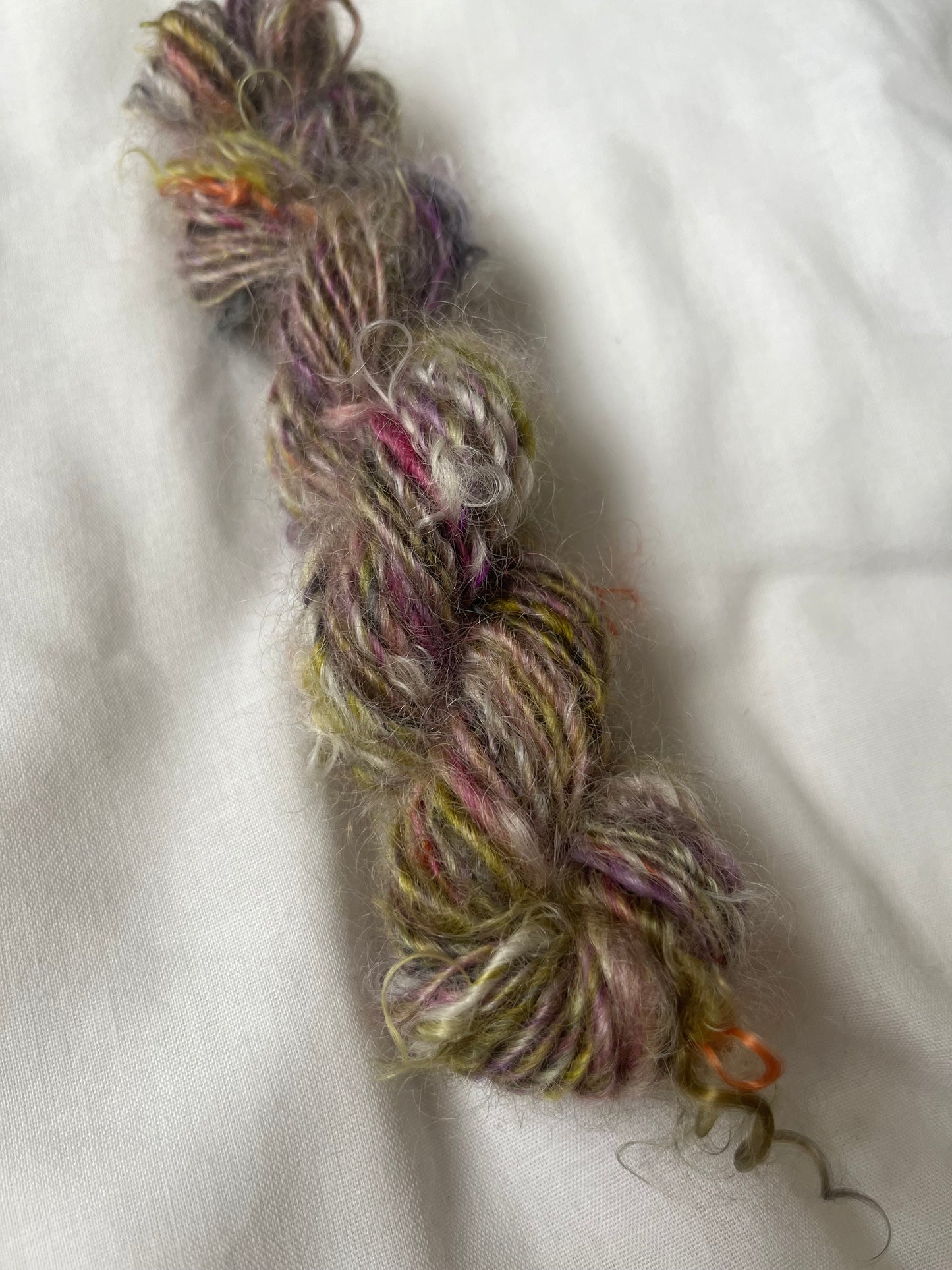 #7🌸 30g single ply hand dyed mohair