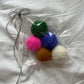 Hand dyed Suri Silk bundle