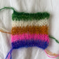 Hand dyed Suri Silk bundle