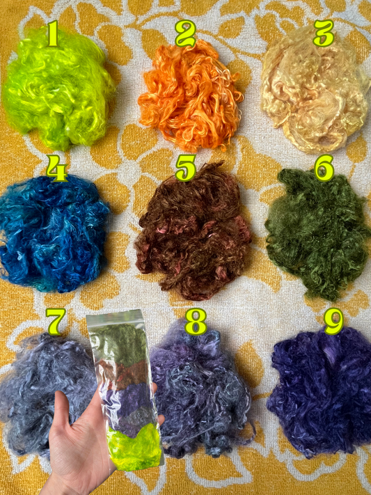 10g Custom Hand Dyed Silk Pack